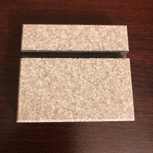 Godfather Gift: Mirrored Poem Plaque with Stand - Picture 3 of 3